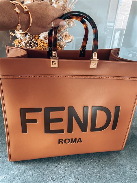 fendi small tote bag|fendi shopping bag tote.